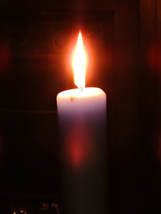 Glastonbury Unity Candle. Photo: Gayle Force